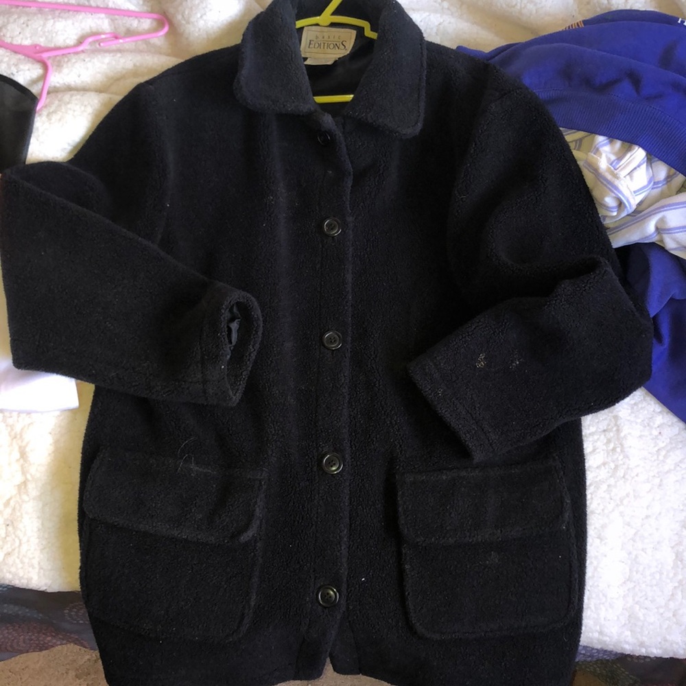 Vintage 90s Sherpa Coat